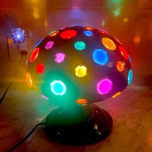 Rotating Disco Ball Light/Lamp. Party On!!